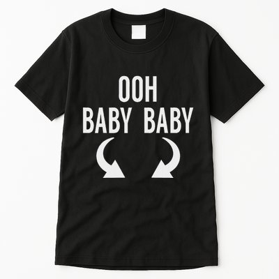 Ooh Baby Baby Funny Twins Announcement Tall T-Shirt