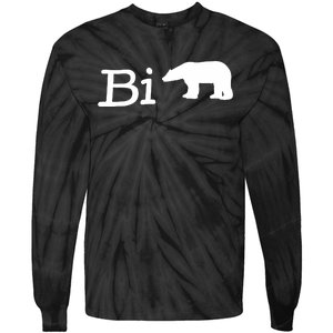 Official Bi Bear Tie-Dye Long Sleeve Shirt