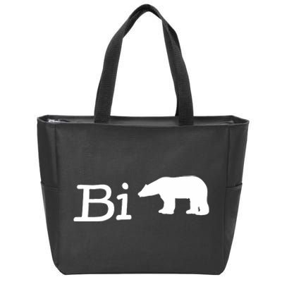 Official Bi Bear Zip Tote Bag