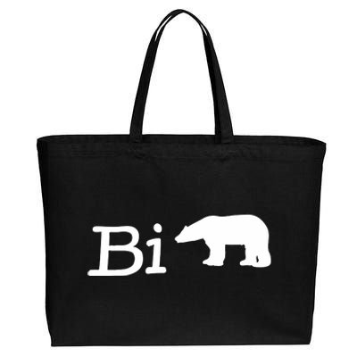 Official Bi Bear Cotton Canvas Jumbo Tote