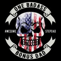 One Badass Bonus Stepdad Birthday Step Dad Fathers Day Funny Baby Bodysuit