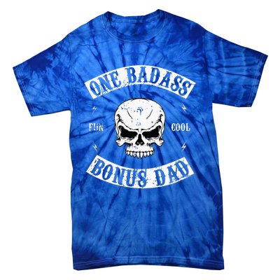 One Badass Bonus Step Dad Tie-Dye T-Shirt