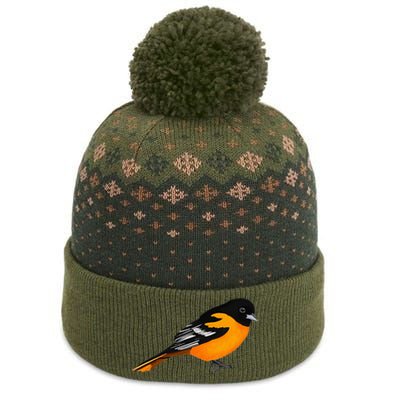 Oriole Bird Birdlover Birdwatcher Ornithologist Biologist The Baniff Cuffed Pom Beanie