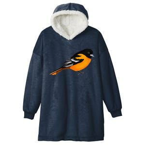 Oriole Bird Birdlover Birdwatcher Ornithologist Biologist Hooded Wearable Blanket