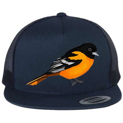 Oriole Bird Birdlover Birdwatcher Ornithologist Biologist Flat Bill Trucker Hat