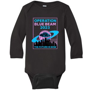 Operation Blue Beam UFO China Balloon Fake Media Baby Long Sleeve Bodysuit