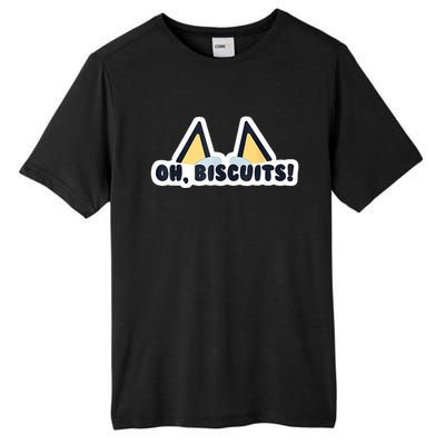 Oh Biscuits Blue Heeler Dog Dad Family Costume Tall Fusion ChromaSoft Performance T-Shirt