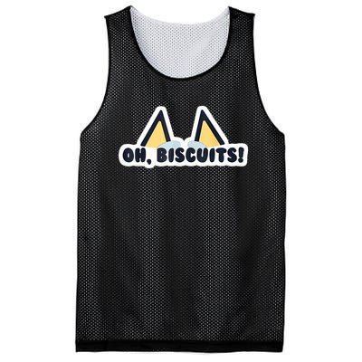 Oh Biscuits Blue Heeler Dog Dad Family Costume Mesh Reversible Basketball Jersey Tank