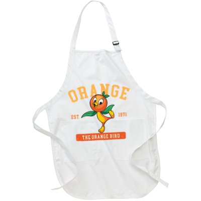 Orange Bird Beach Summer Vacation Flower And Garden Apron