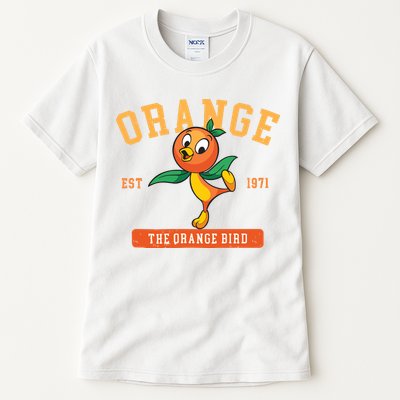 Orange Bird Beach Summer Vacation Flower And Garden Tall T-Shirt
