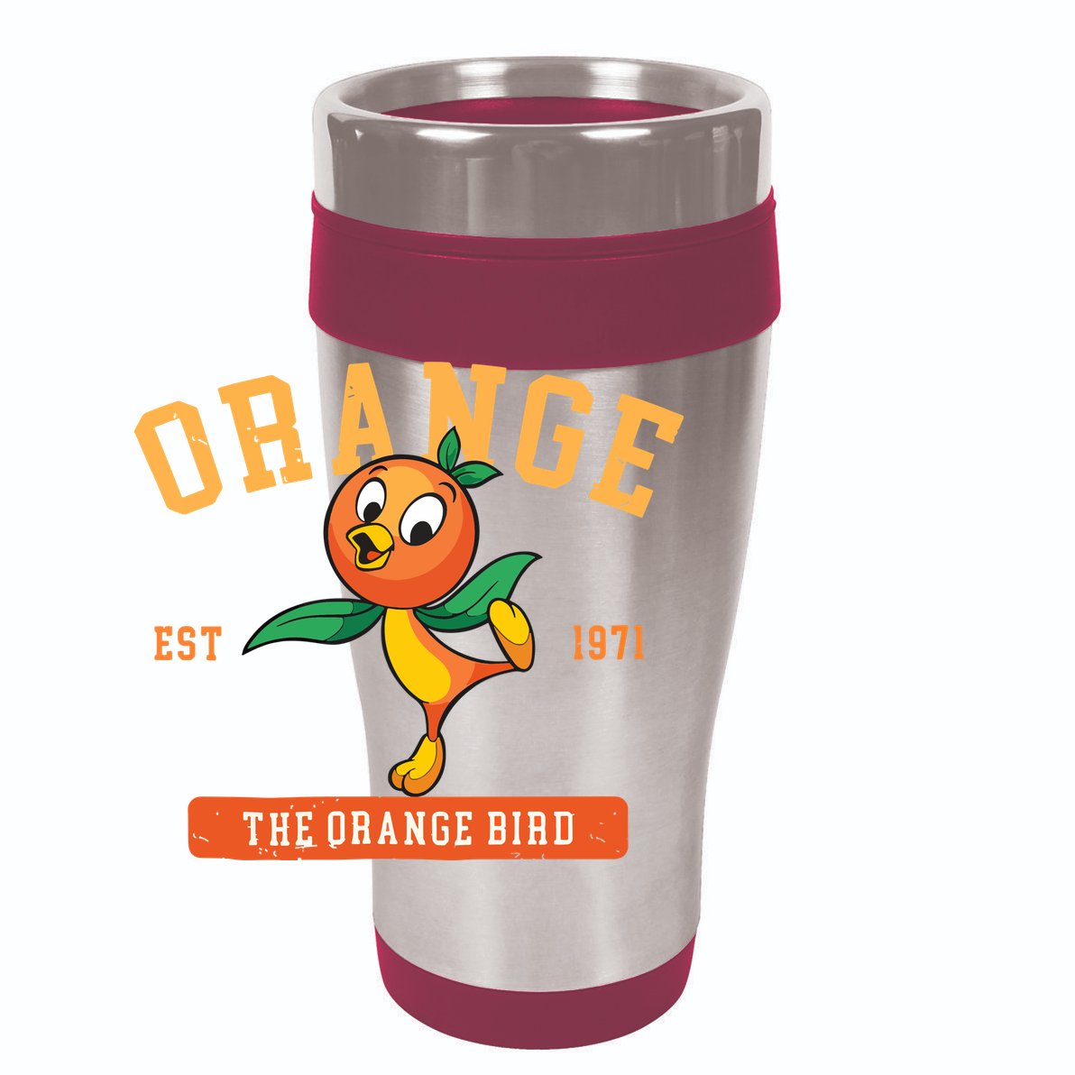 Orange Bird Beach Summer Vacation Flower And Garden 15oz Campfire Ceramic Mug