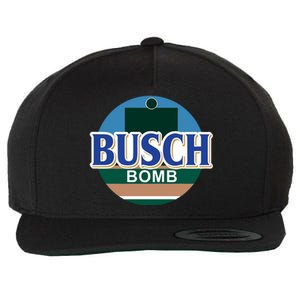 Obvious Busch Bomb Wool Snapback Cap