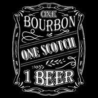 One Bour Bon One Scot Ch One Be Er City Backpack