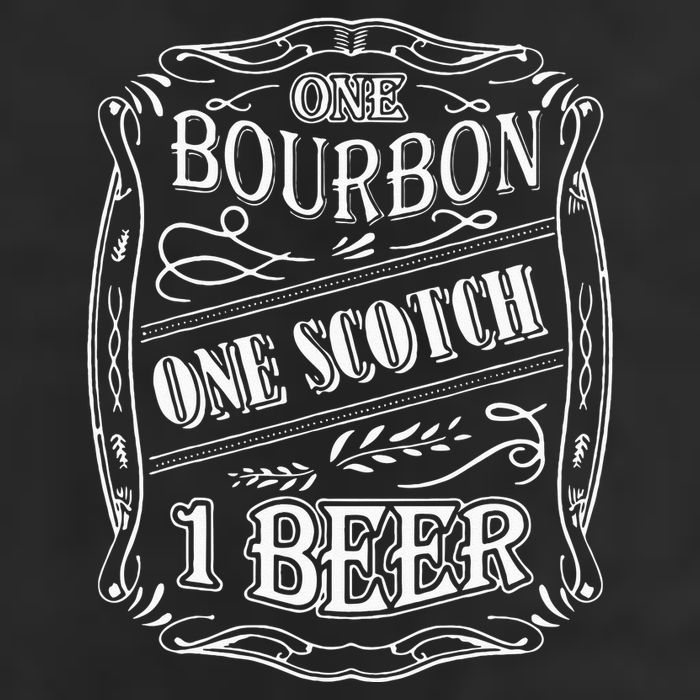 One Bour Bon One Scot Ch One Be Er Adult Drive Performance Visor