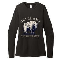 Oklahoma Bison Buffalo Womens CVC Long Sleeve Shirt