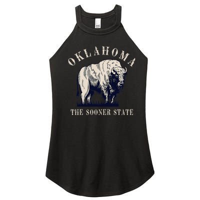 Oklahoma Bison Buffalo Women's Perfect Tri Rocker Tank