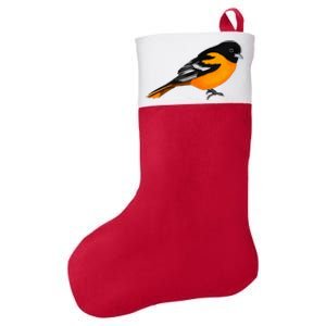 Oriole Bird Birdlover Birdwatcher Ornithologist Biologist Felt Holiday Christmas Stocking