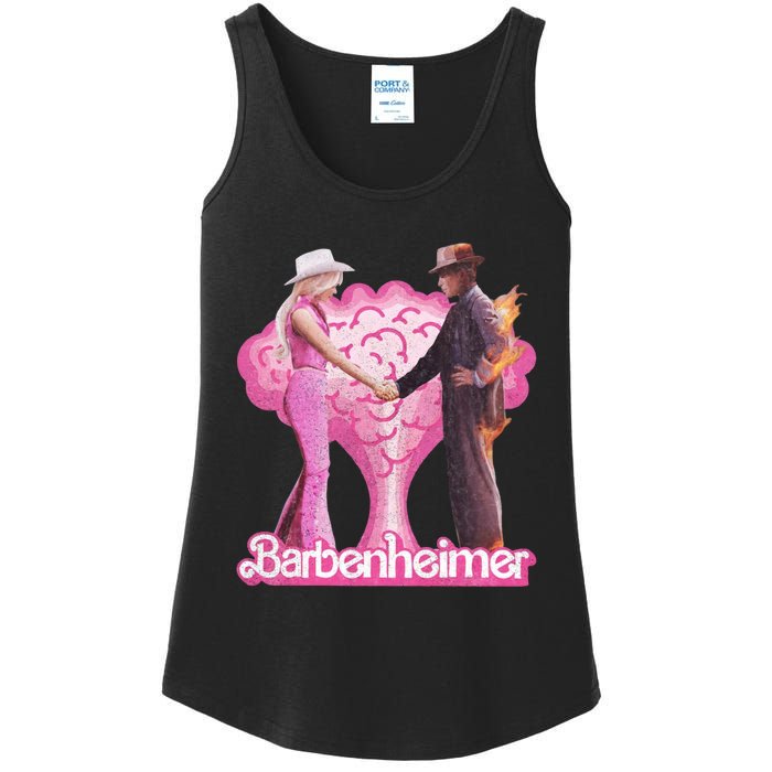 Oppenheimer Bar Bie Doll Trending Funny Hot Meme Ladies Essential Tank