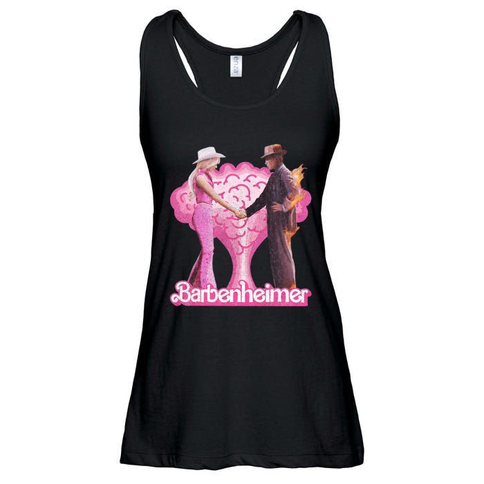 Oppenheimer Bar Bie Doll Trending Funny Hot Meme Ladies Essential Flowy Tank