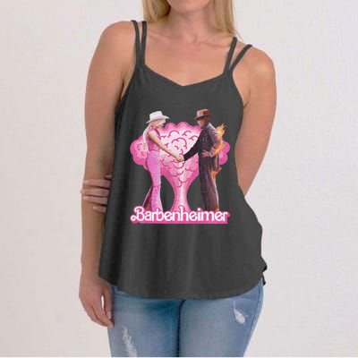 Oppenheimer Bar Bie Doll Trending Funny Hot Meme Women's Strappy Tank