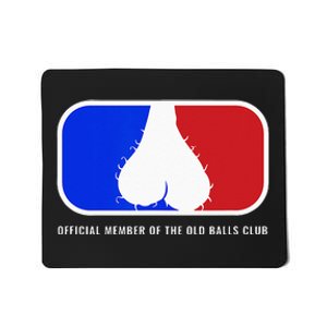 Old Balls Club Funny 40th 50th 60th Birthday For Him Mousepad