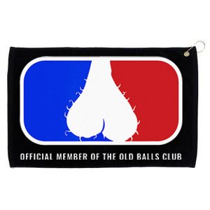 Old Balls Club Funny 40th 50th 60th Birthday For Him Grommeted Golf Towel