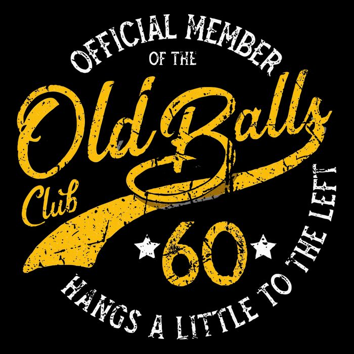 Old Balls Club 60th Over The Hill Birthday Cooling Performance Crew T-Shirt