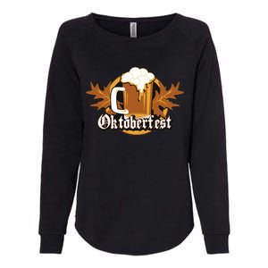 Oktoberfest Beer Celebration Logo Womens California Wash Sweatshirt