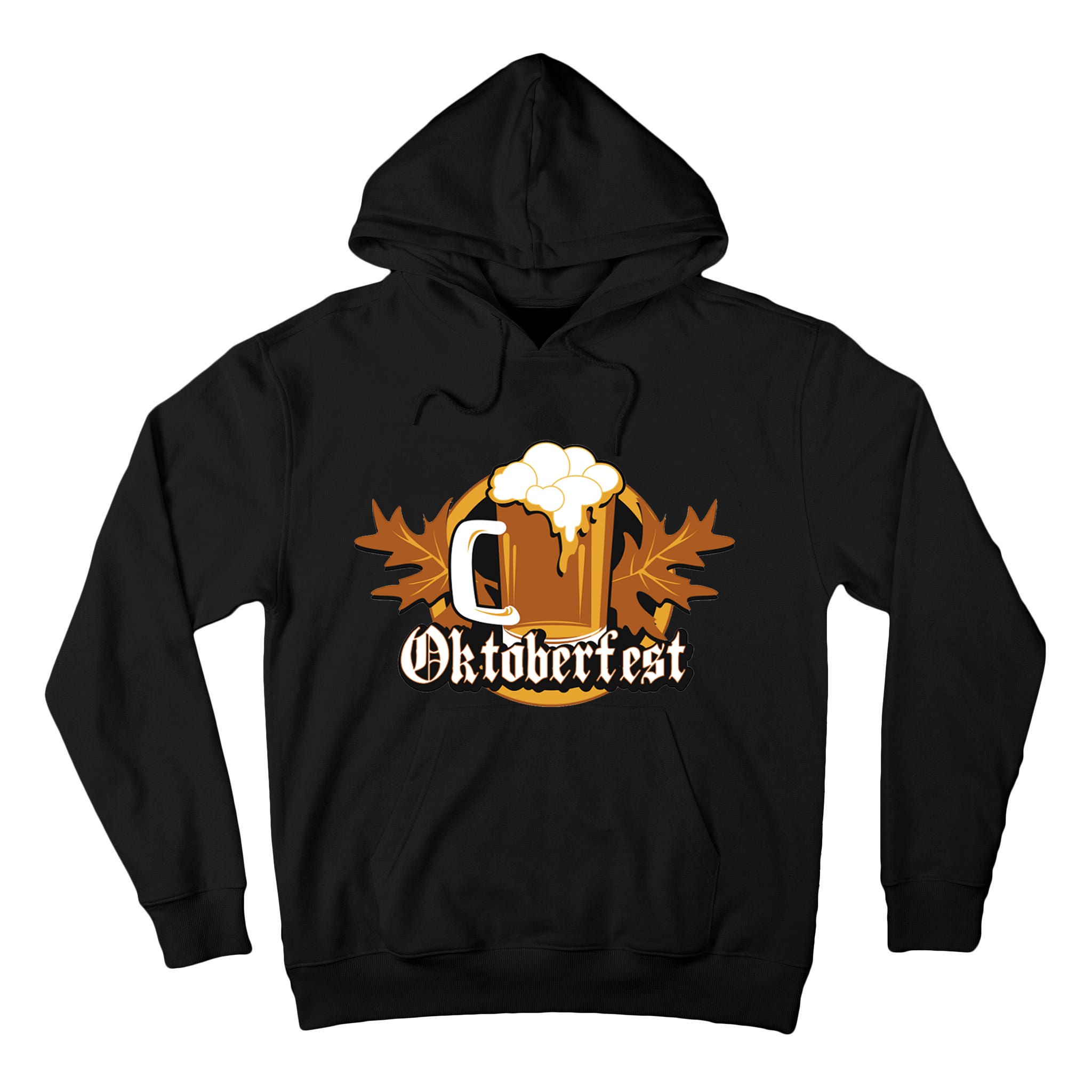 Oktoberfest Beer Celebration Logo Tall Hoodie