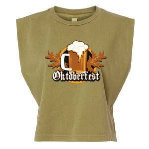 Oktoberfest Beer Celebration Logo Garment-Dyed Women's Muscle Tee