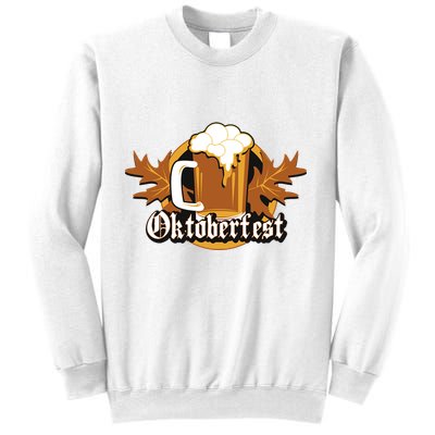 Oktoberfest Beer Celebration Logo Sweatshirt