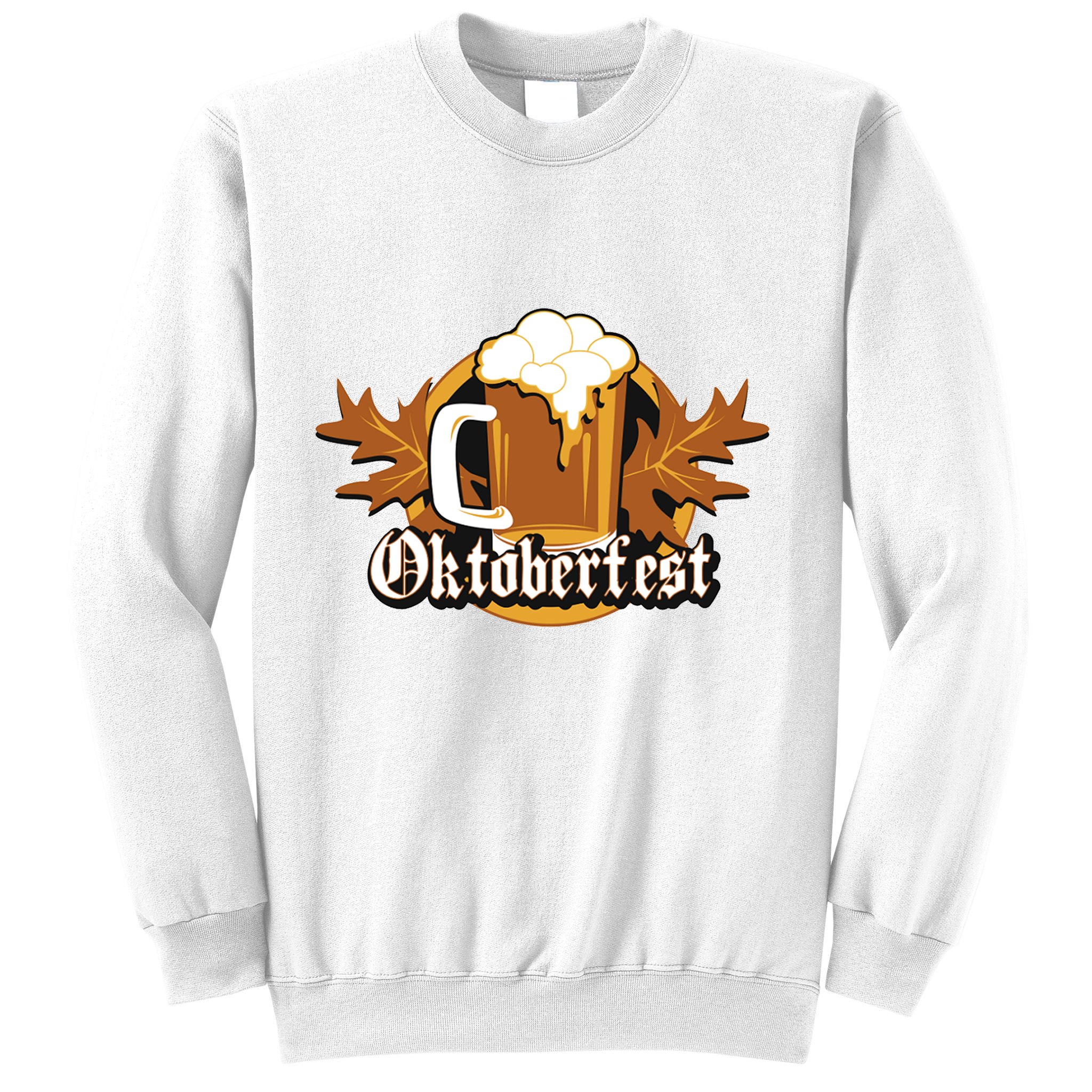 Oktoberfest Beer Celebration Logo Sweatshirt