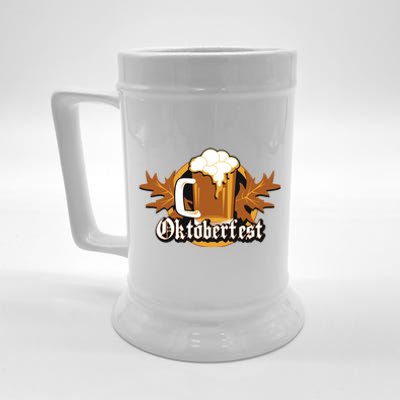 Oktoberfest Beer Celebration Logo Beer Stein