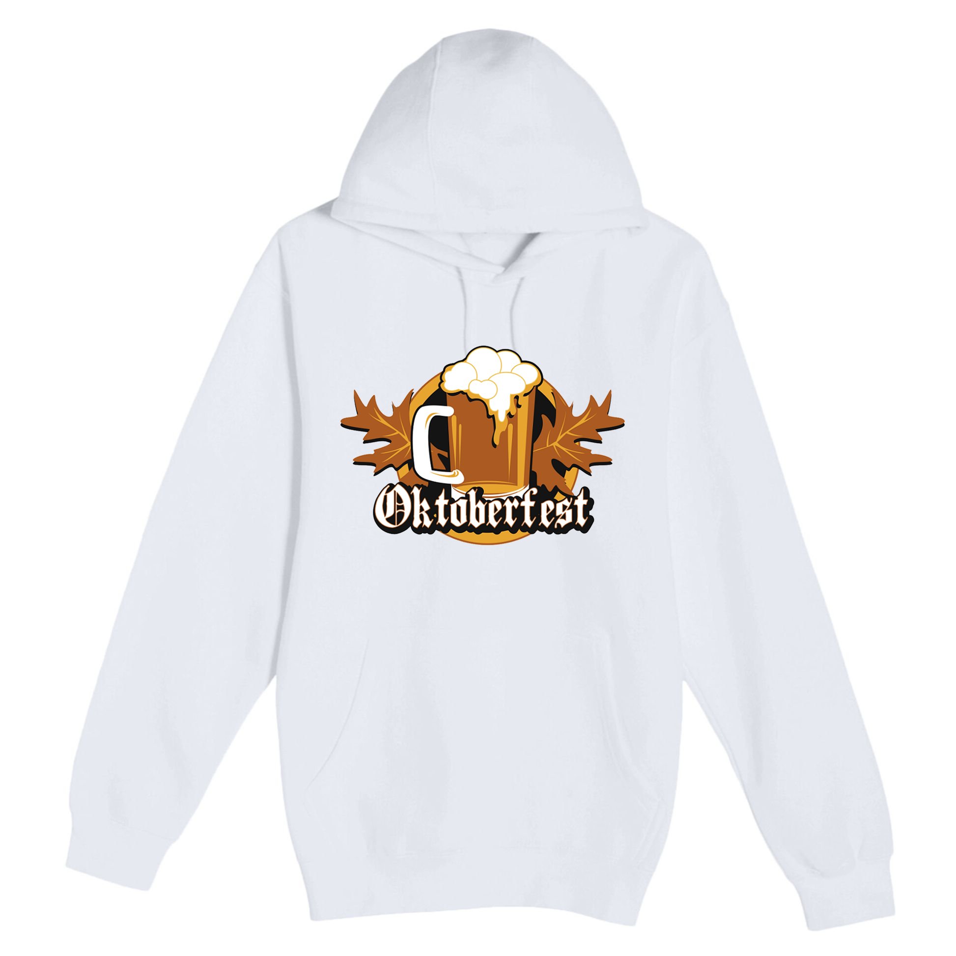 Oktoberfest Beer Celebration Logo Premium Pullover Hoodie