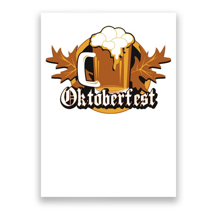 Oktoberfest Beer Celebration Logo Poster