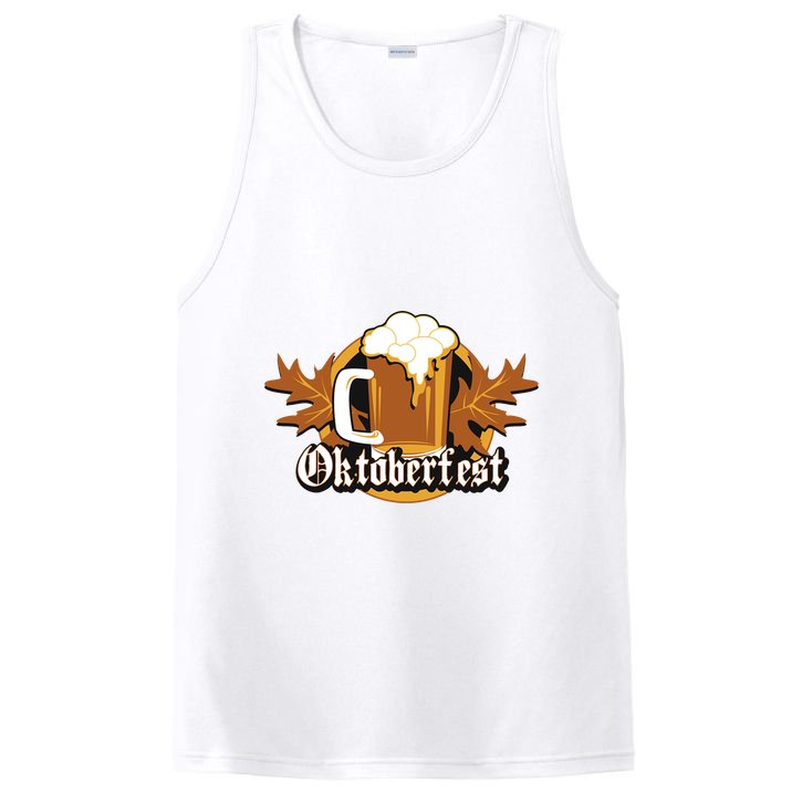Oktoberfest Beer Celebration Logo PosiCharge Competitor Tank