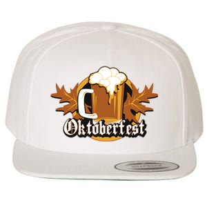 Oktoberfest Beer Celebration Logo Wool Snapback Cap