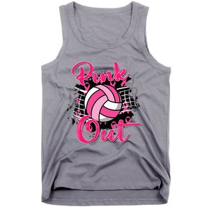 Out Breast Cancer Awareness Volleyball Tank Top