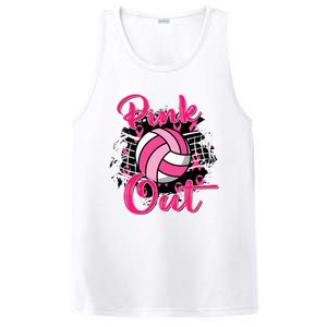 Out Breast Cancer Awareness Volleyball PosiCharge Competitor Tank