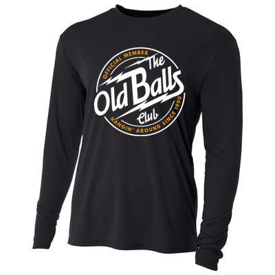 Old Balls Club 1990 Birthday For Old Guy Cooling Performance Long Sleeve Crew