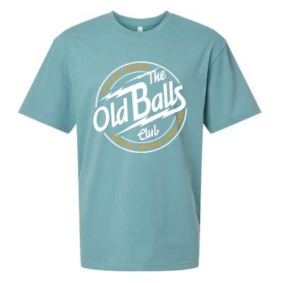 Old Balls Club 1990 Birthday For Old Guy Sueded Cloud Jersey T-Shirt