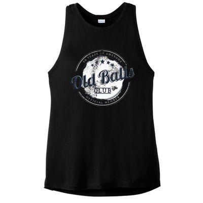 Old Balls Club Ladies PosiCharge Tri-Blend Wicking Tank