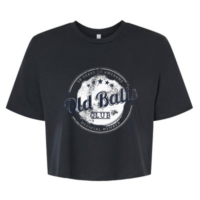 Old Balls Club Bella+Canvas Jersey Crop Tee