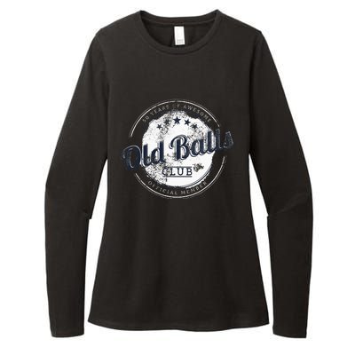 Old Balls Club Womens CVC Long Sleeve Shirt