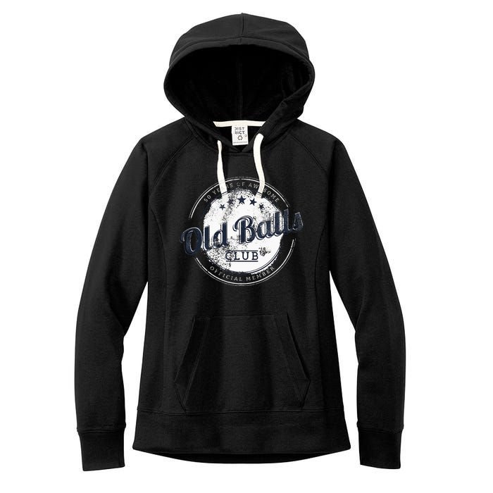 Old Balls Club Women's Fleece Hoodie