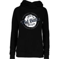 Old Balls Club Womens Funnel Neck Pullover Hood