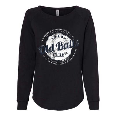 Old Balls Club Womens California Wash Sweatshirt