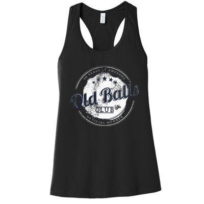 Old Balls Club Women's Racerback Tank