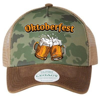 Oktoberfest Beer Cheer Legacy Tie Dye Trucker Hat