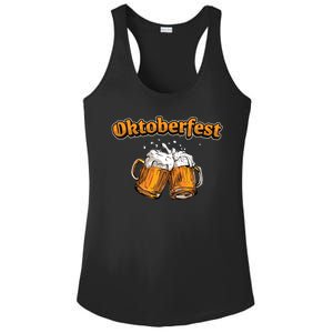 Oktoberfest Beer Cheer Ladies PosiCharge Competitor Racerback Tank